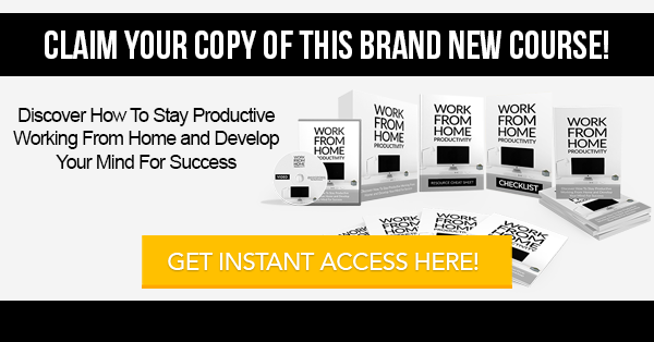 Complete course bundle, supplied Work From Home campaign graphic