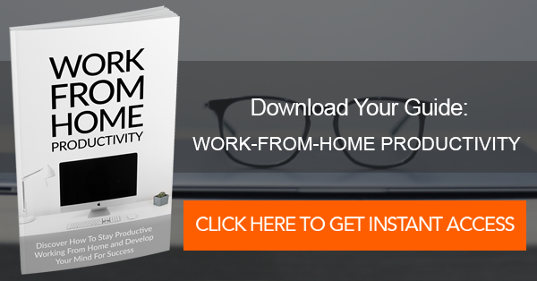Contextual download banner, supplied Work From Home campaign graphic