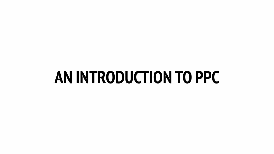 Course-slide preview for An Introduction to PPC