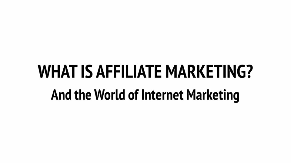 Course-slide preview for What Is Affiliate Marketing?