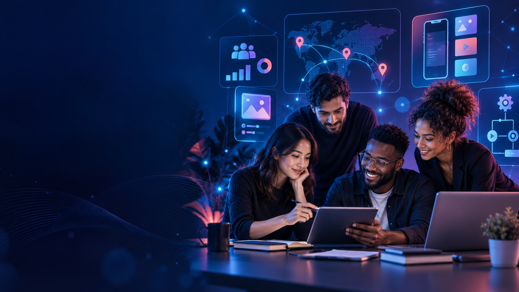 SOCIAL MEDIA course site cover